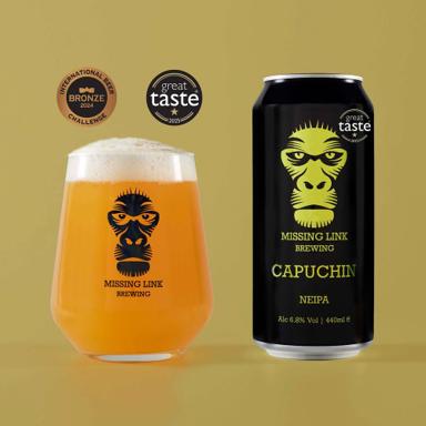 Capuchin beer artwork