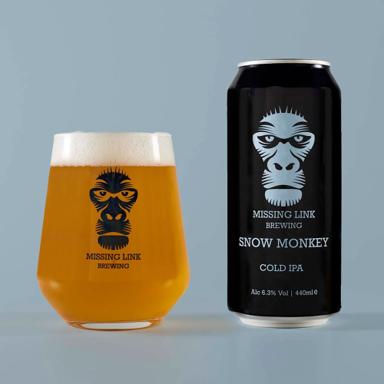 Snow Monkey beer artwork