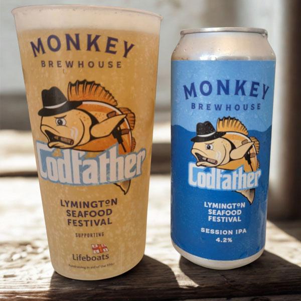 Codfather beer artwork