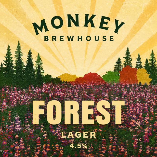 Forest beer artwork
