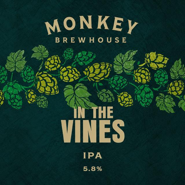 In the Vines beer artwork