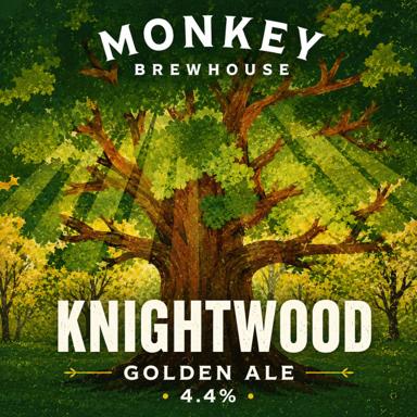 Knightwood beer artwork