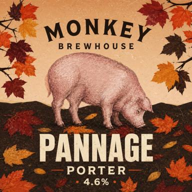Pannage beer artwork