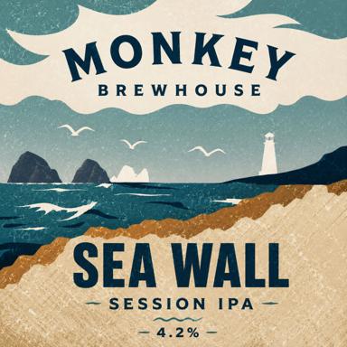Sea Wall beer artwork