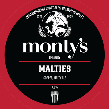 Malties beer artwork
