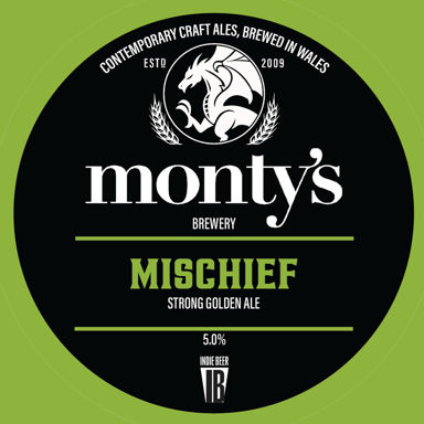 Mischief beer artwork