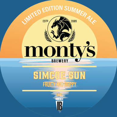 Simcoe Sun beer artwork