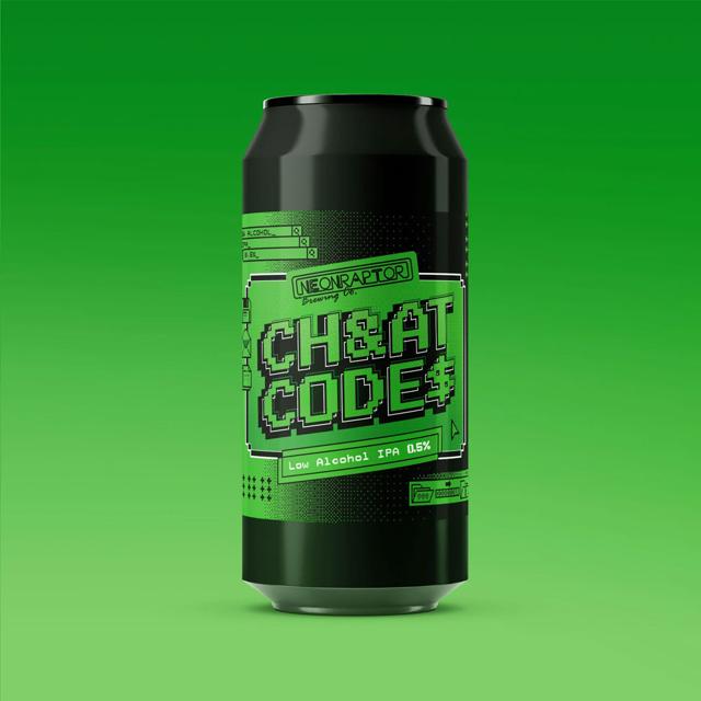 Cheat Codes beer artwork