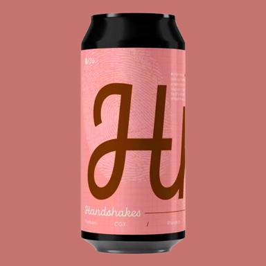 Handshakes beer artwork