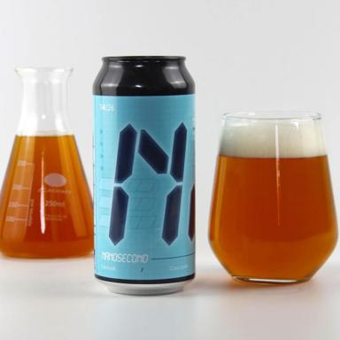 Nanosecond beer artwork