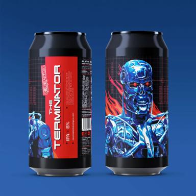 The Terminator beer artwork