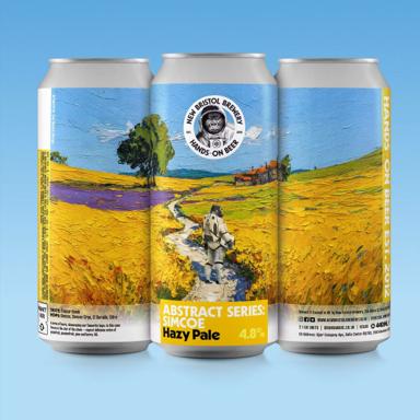 Abstract Series: Simcoe Hazy Pale beer artwork
