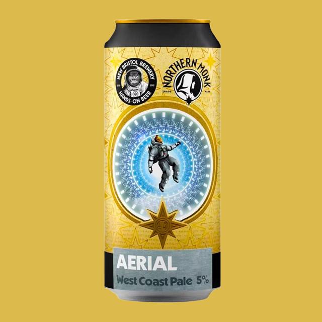Aerial beer artwork