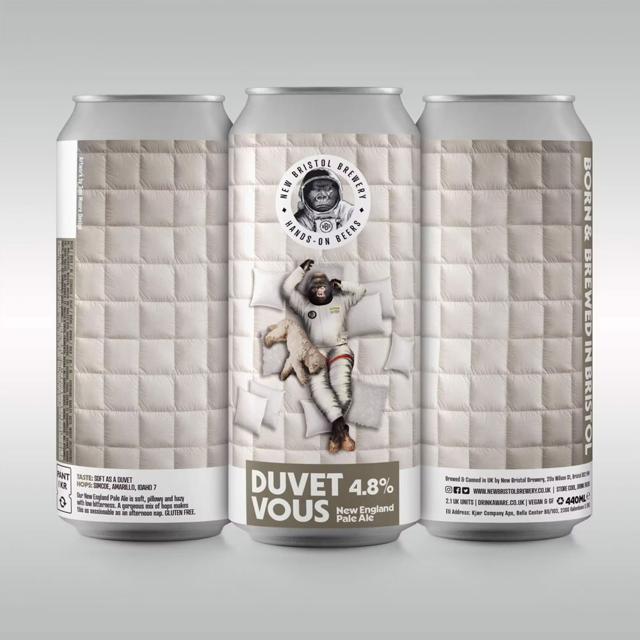 Duvet Vous beer artwork