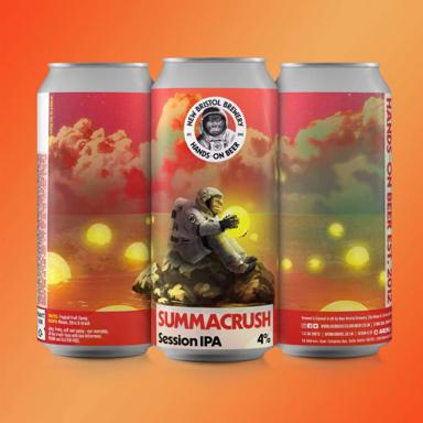 Summacrush Session IPA beer artwork