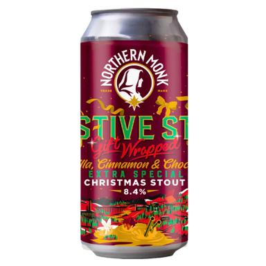 Festive Star: Gift Wrapped beer artwork