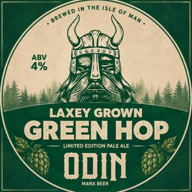 Green Hop beer artwork