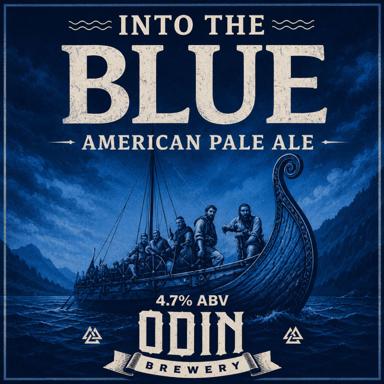 Into the Blue beer artwork
