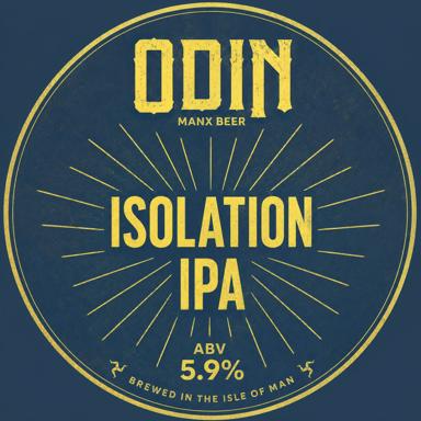 Isolation IPA beer artwork
