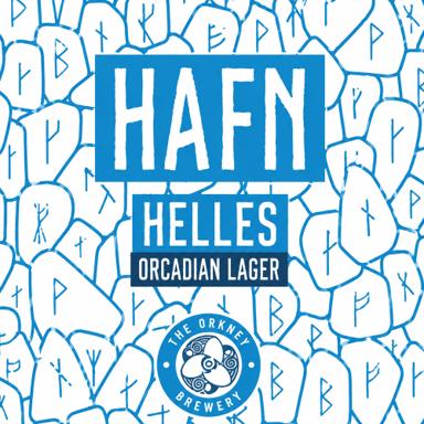 Hafn Helles Lager beer artwork