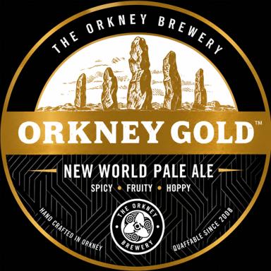 Orkney Gold beer artwork