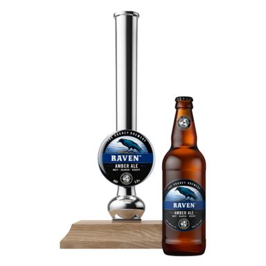 Raven Ale beer artwork