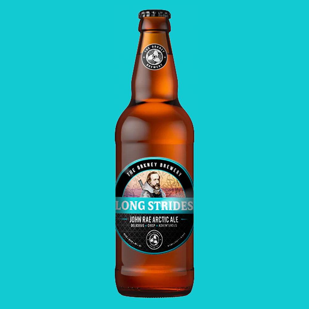Artwork for Long Strides by Orkney Brewery