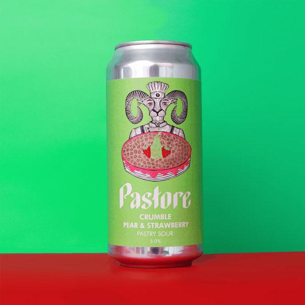 Crumble - Pear & Strawberry beer artwork