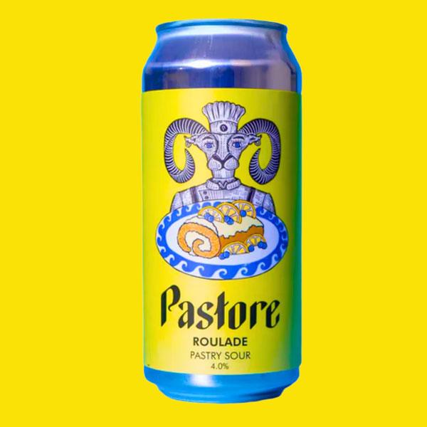 Roulade: Blueberry Lemon beer artwork
