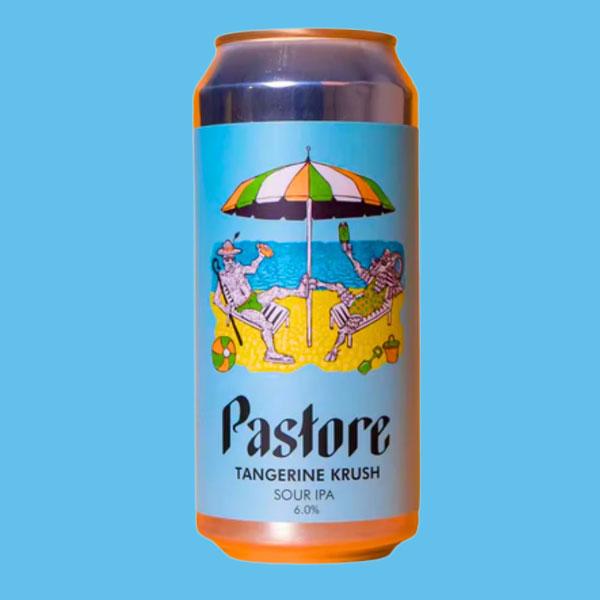 Tangerine Krush beer artwork