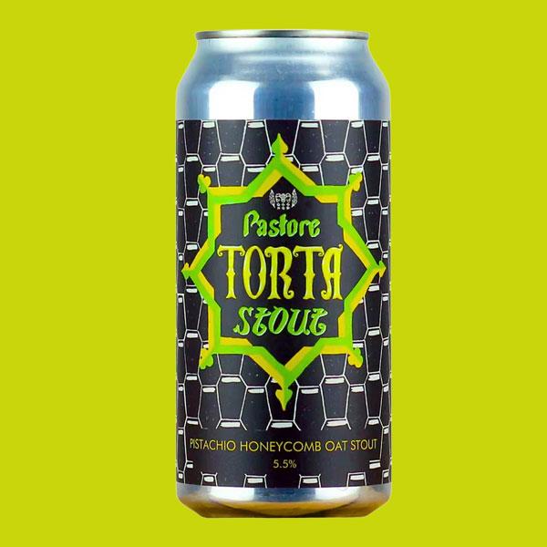 Torta: Pistachio Honeycomb beer artwork