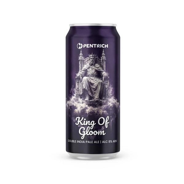 King of Gloom beer artwork