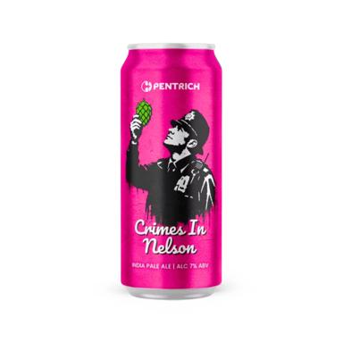 Crimes In Nelson beer artwork