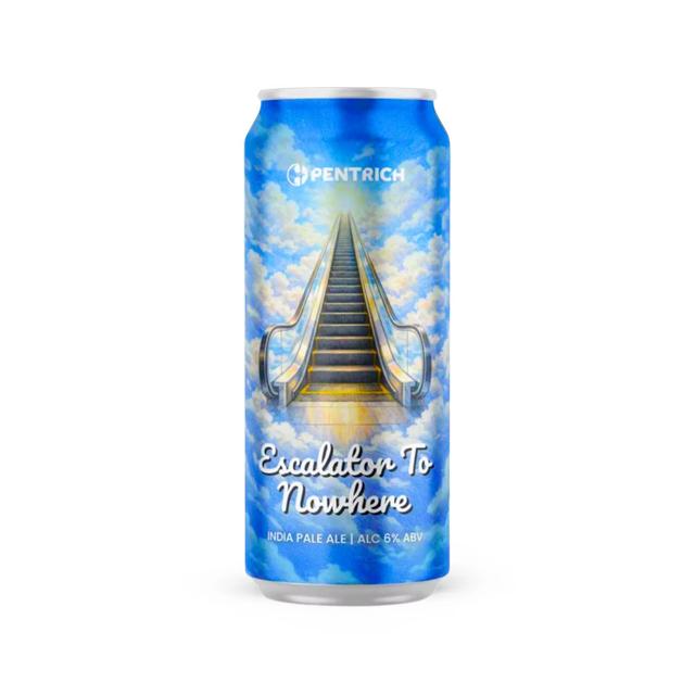 Escalator To Nowhere beer artwork