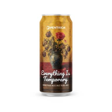 Everything is Temporary beer artwork