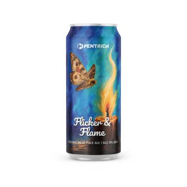 Flicker & Flame beer artwork