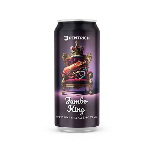 Jumbo King beer artwork