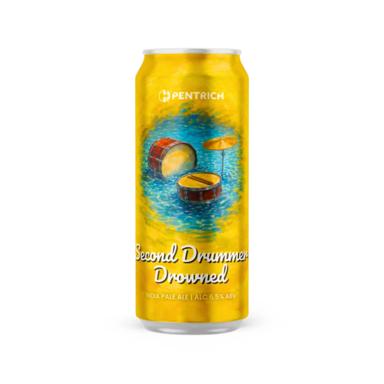 Second Drummer Drowned beer artwork