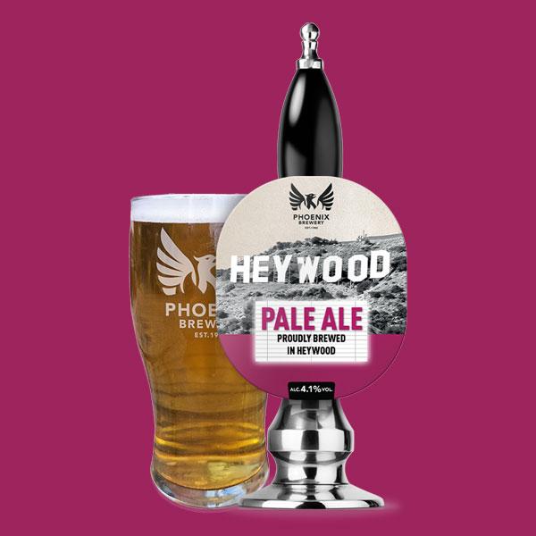 Heywood Pale beer artwork