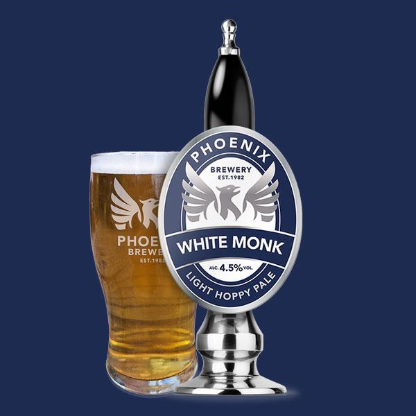 White Monk beer artwork