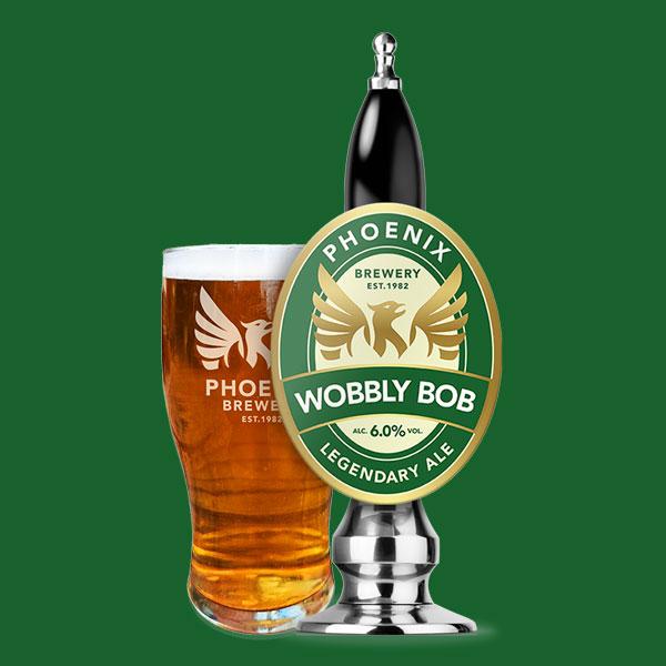 Wobbly Bob beer artwork