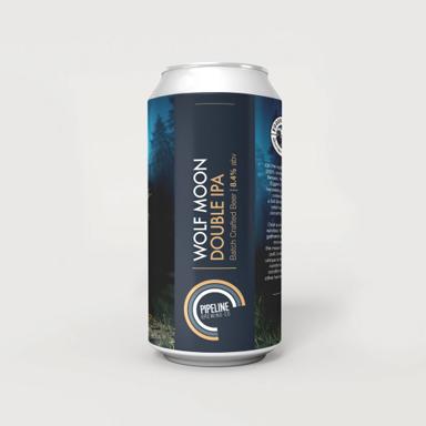 Wolf Moon beer artwork