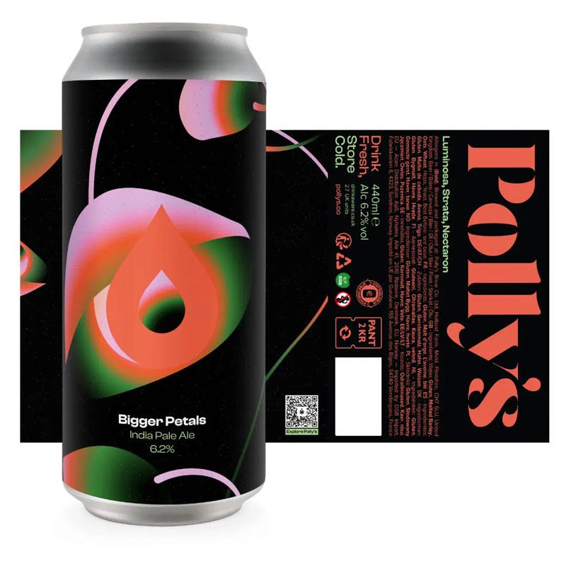 Artwork for Bigger Petals by Polly's Brew Co
