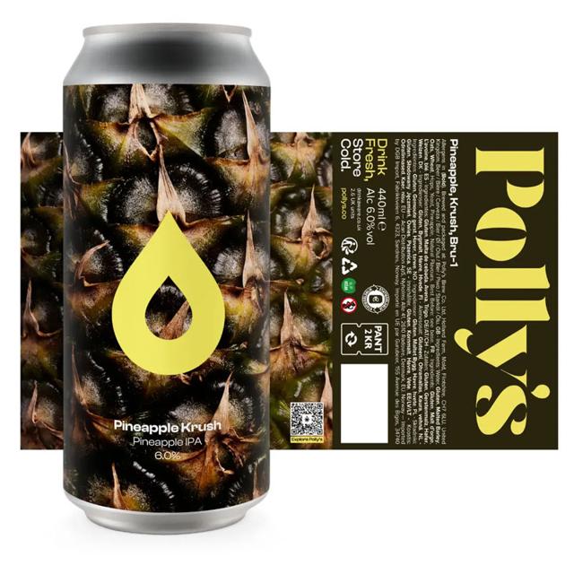 Pineapple Krush beer artwork