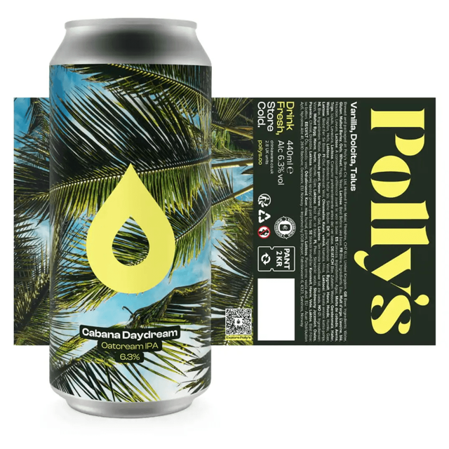 Cabana Daydream beer artwork