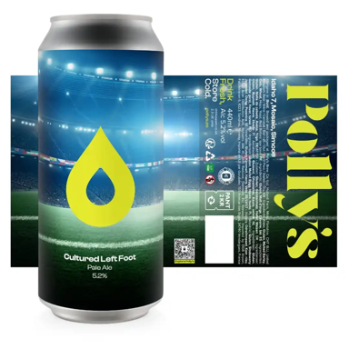Cultured Left Foot beer artwork