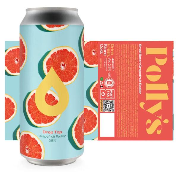 Drop Top beer artwork