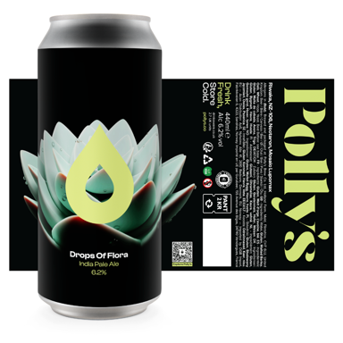 Drops Of Flora beer artwork
