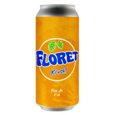 Floret Krush beer artwork