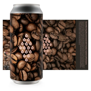 Good Morning Coffee Stout beer artwork